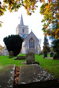 St Mary's Anglican Church in Chesham England.  This town is where my Grover ancestors came from.
